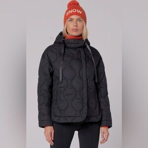 Alp N Rock Nori Quilted Jacket Size XL Black NWT